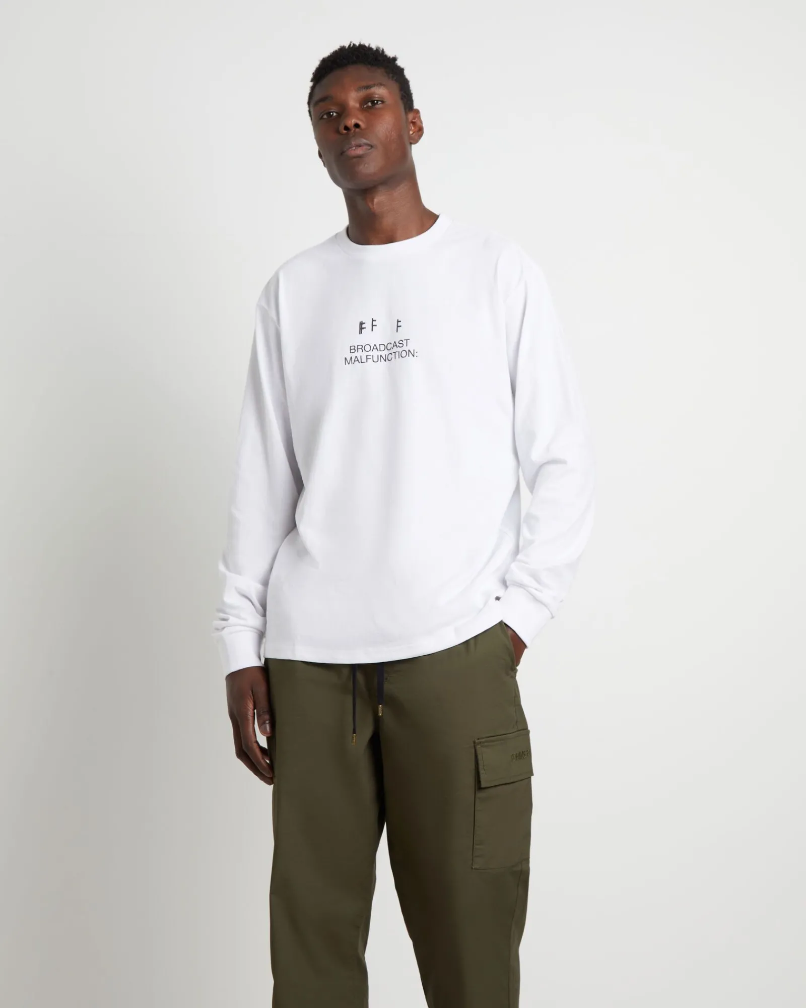 sincere_long_sleeve_tshir_0.webp Best Sale FORMER Sincere Long Sleeve T-Shirt In White