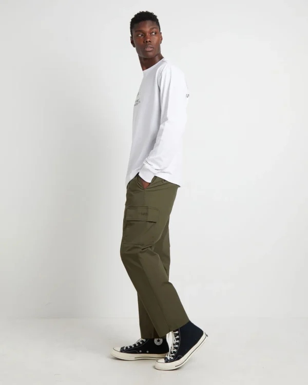 Best Sale FORMER Sincere Long Sleeve T-Shirt In White