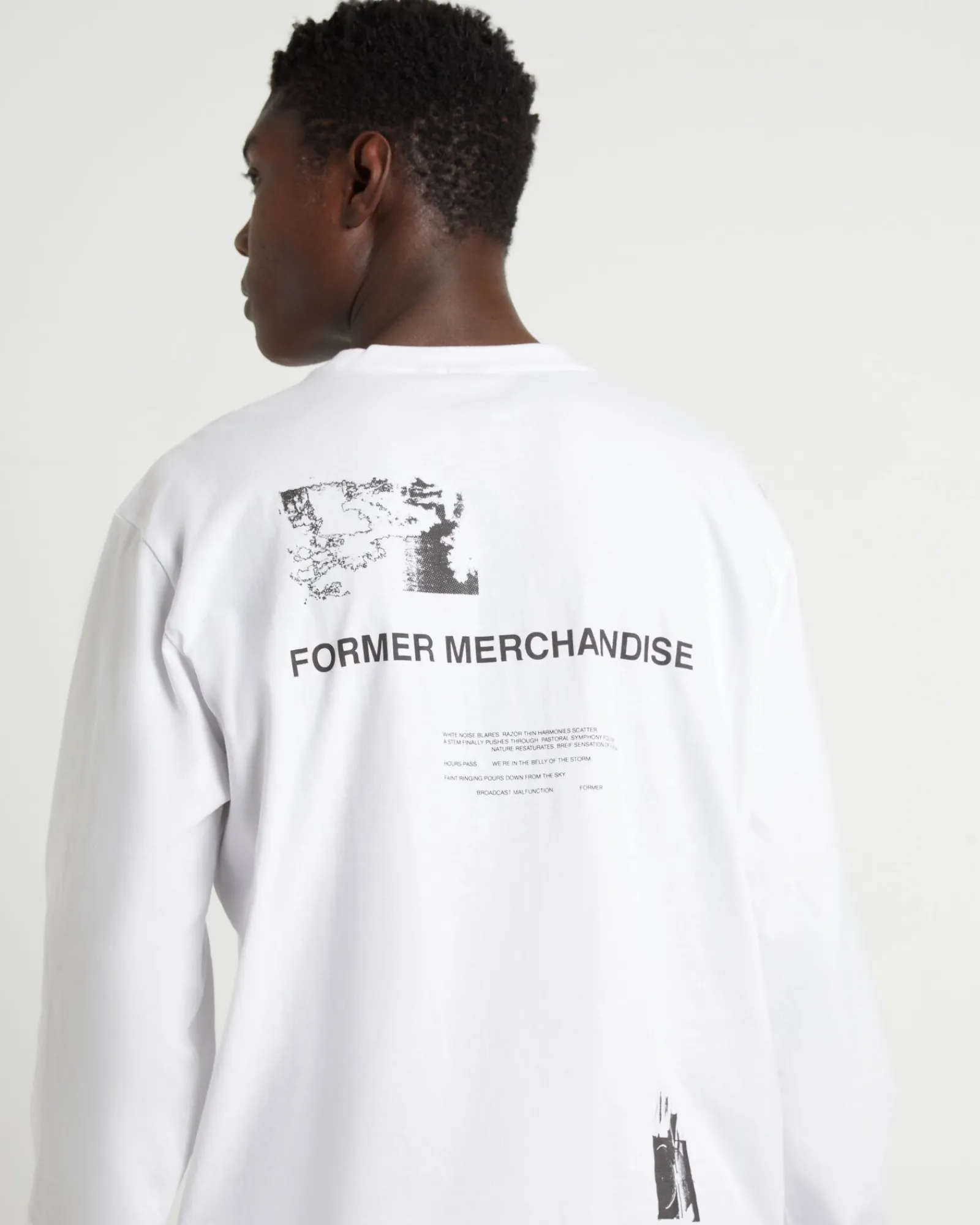 sincere_long_sleeve_tshir_4.webp Best Sale FORMER Sincere Long Sleeve T-Shirt In White