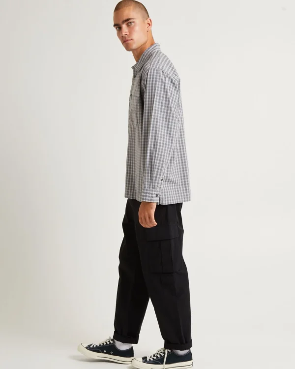 Best Sale SPENCER PROJECT Skate Long Sleeve Shirt Grey