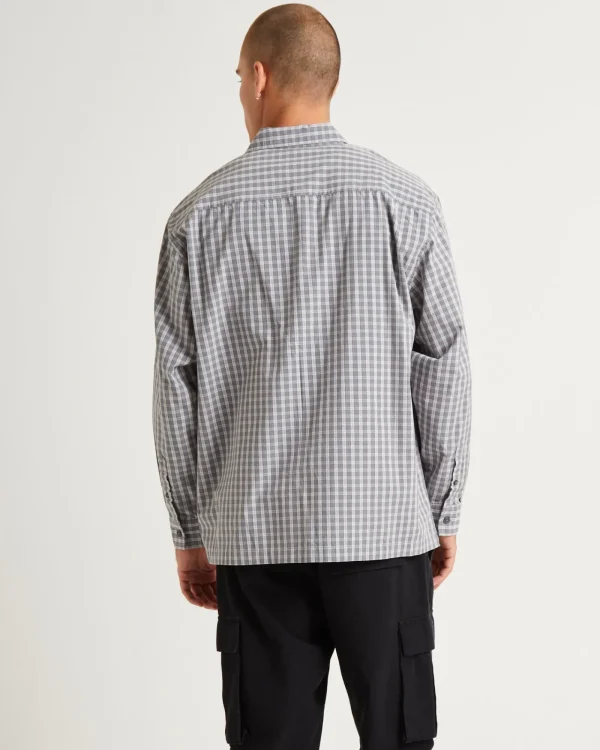 Best Sale SPENCER PROJECT Skate Long Sleeve Shirt Grey