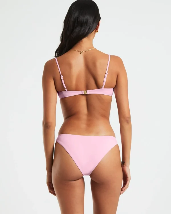 Shop SUBTITLED Skinny Strap Underwire Top In Baby Pink