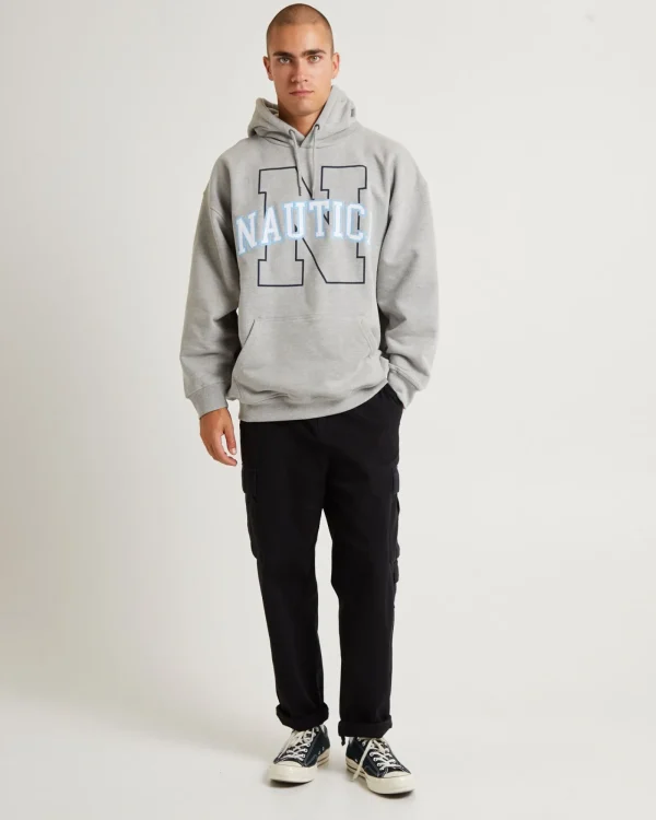 Store NAUTICA Skylan Oversized Hoody Grey