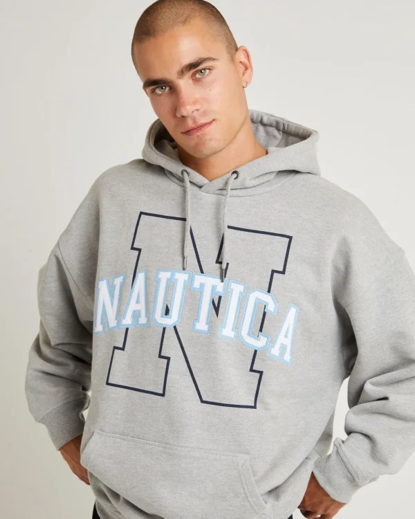 Store NAUTICA Skylan Oversized Hoody Grey