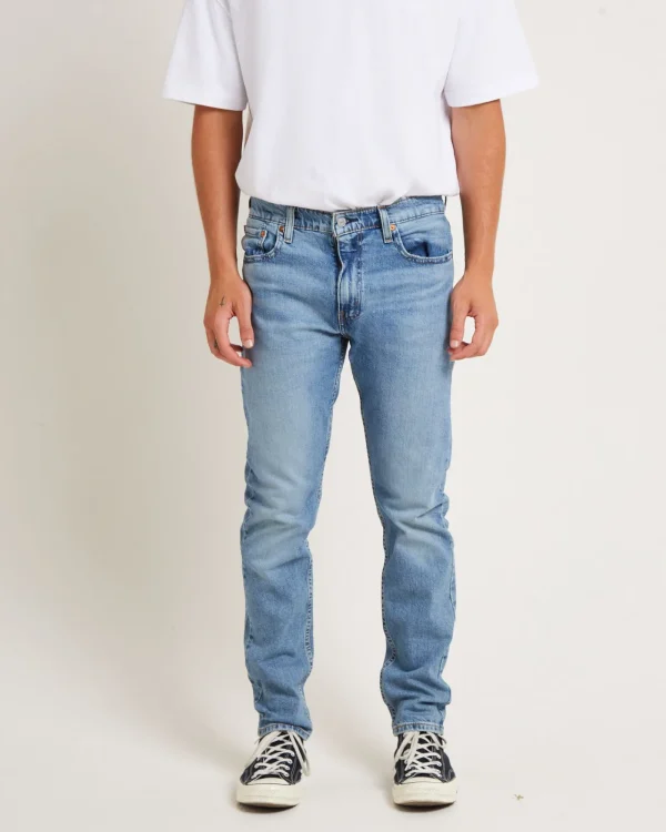 Hot LEVIS 512 Slim Taper Denim Jeans Dolf Sundown In Blue
