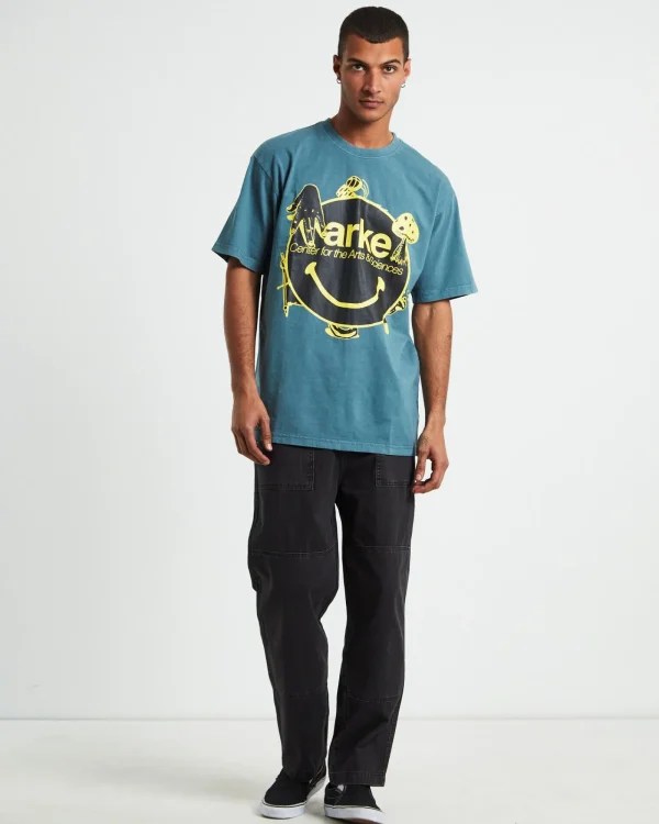 Best Sale MARKET Smiley Arts & Sciences T-Shirt Sage Green