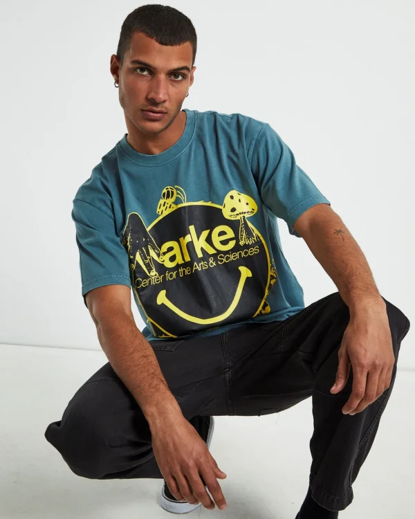 Best Sale MARKET Smiley Arts & Sciences T-Shirt Sage Green