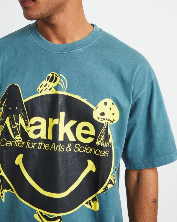 Best Sale MARKET Smiley Arts & Sciences T-Shirt Sage Green