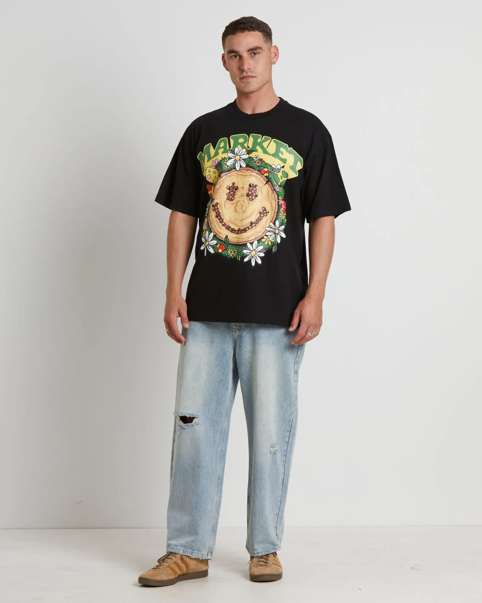 smiley_decomposition_shor_2-1.webp Best MARKET Smiley Decomposition Short Sleeve T-Shirt In Vintage Black