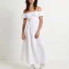 Shop SNDYS Sofia Maxi Dress In White