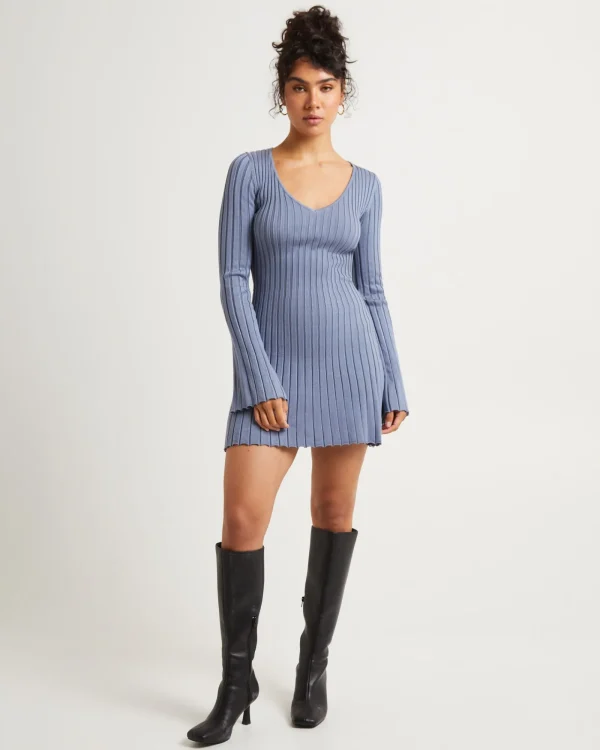 Best Sale SUBTITLED Sophie Long Sleeve Mini Dress