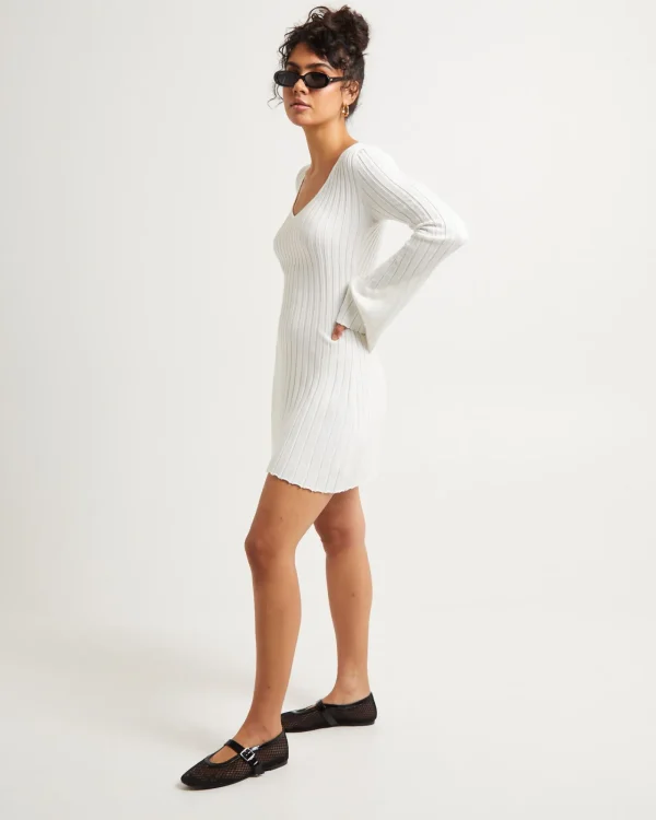 Clearance SUBTITLED Sophie Long Sleeve Mini Dress