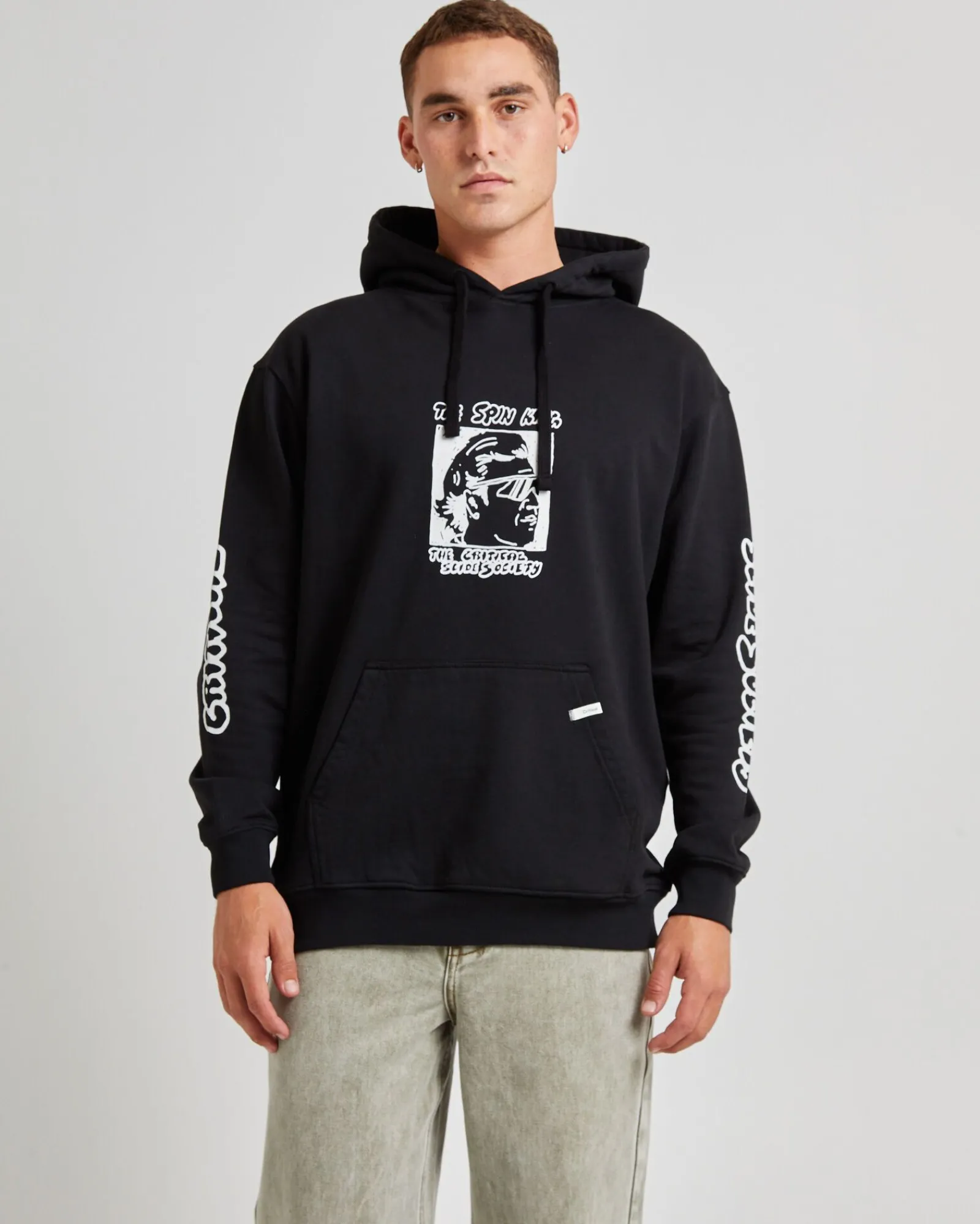 spinner_hoodie_vintage_bl_0.webp Sale THE CRITICAL SLIDE SOCIETY Spinner Hoodie Vintage Black