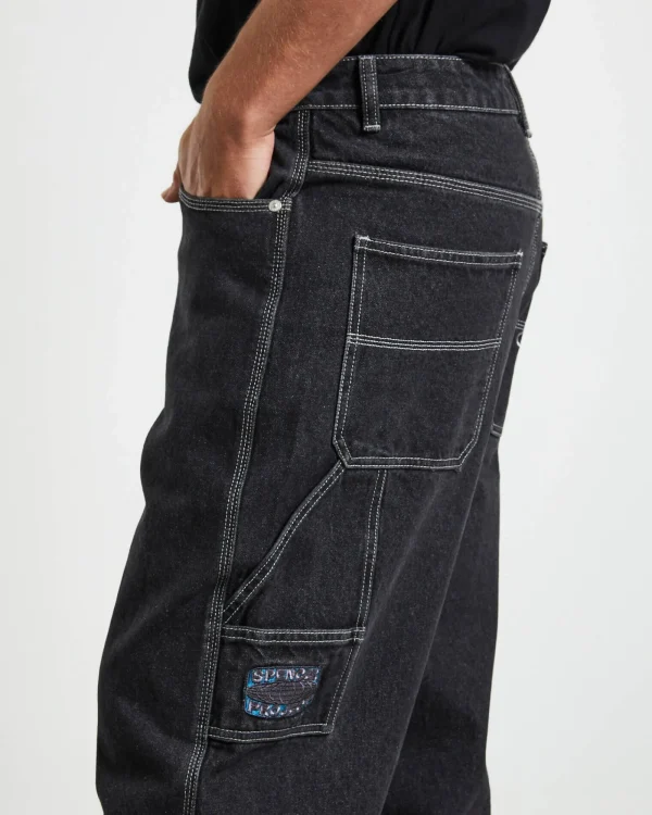 Fashion SPENCER PROJECT Sretford Y2K Cargo Jeans In Black
