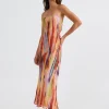 Flash Sale SNDYS St Barts Strapless Maxi Dress In Multi