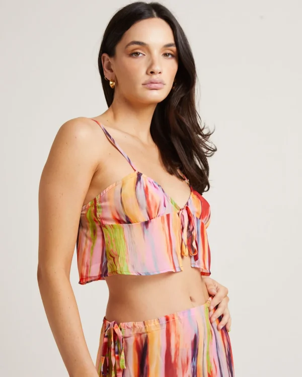 Cheap SNDYS St Barts Tie Up Cami In Mutli