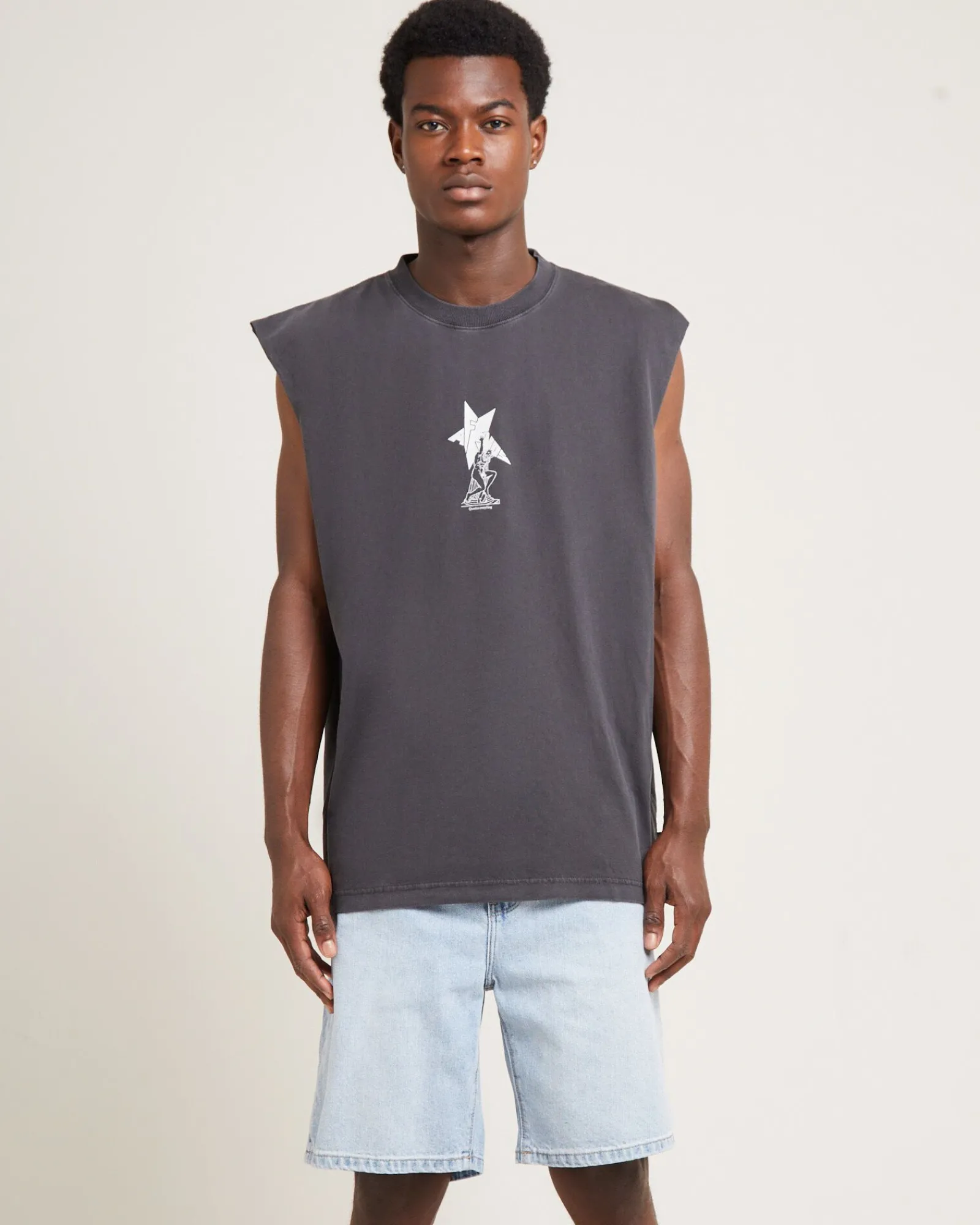statue_recycled_sleeveles_0.webp Fashion AFENDS Statue Recycled Sleeveless Tee Stone Black