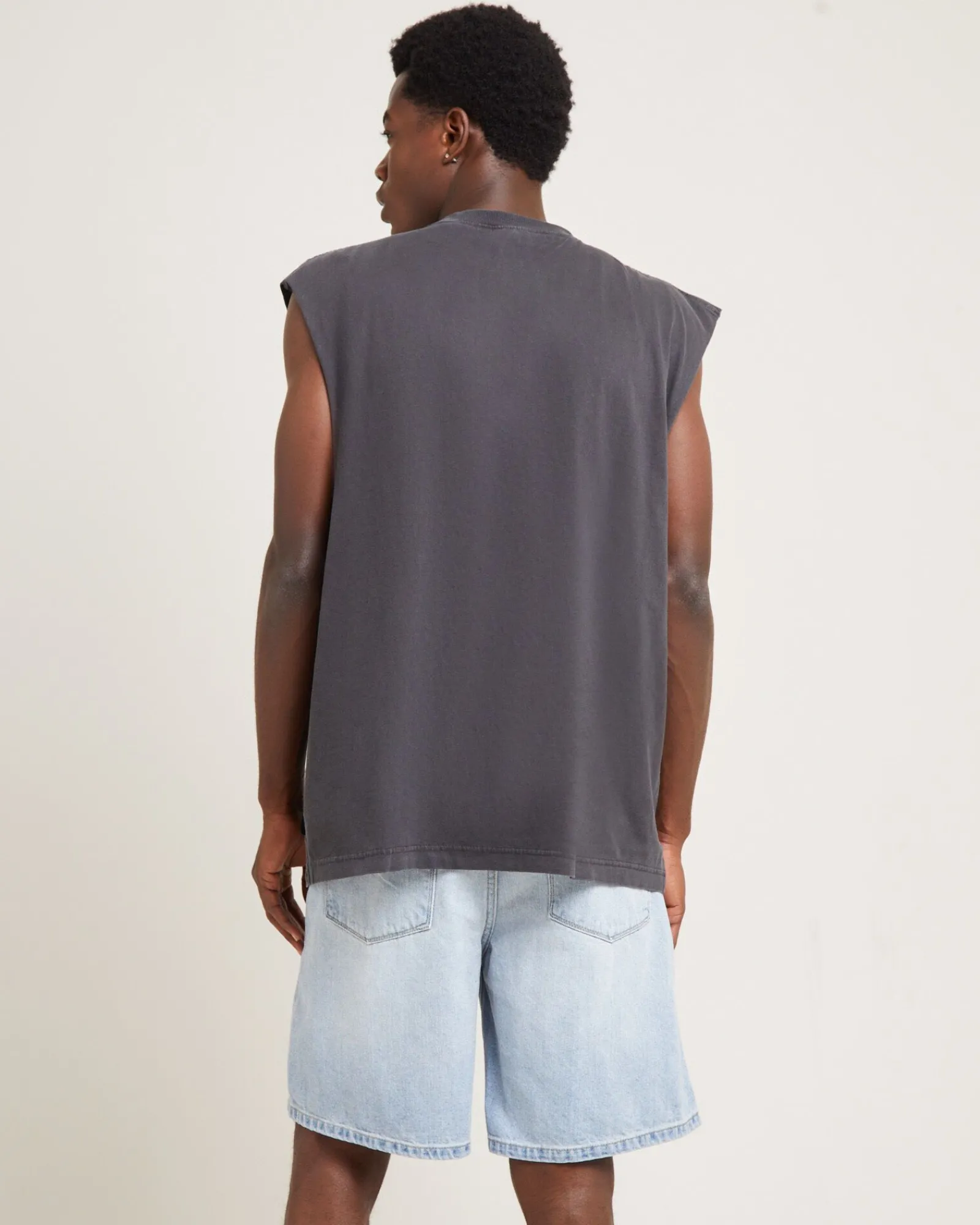 statue_recycled_sleeveles_1.webp Fashion AFENDS Statue Recycled Sleeveless Tee Stone Black