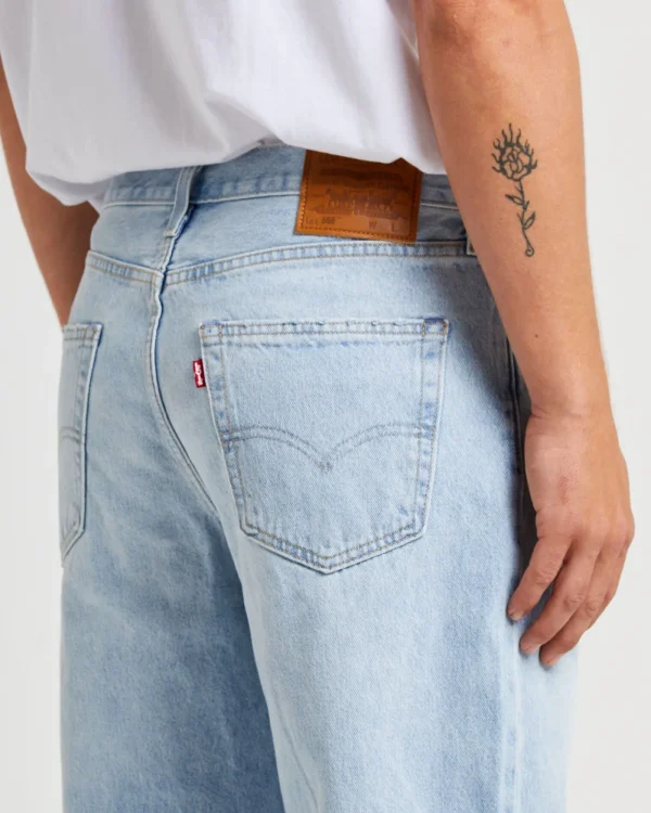 Clearance LEVIS 568 Stay Loose Jeans Baby Blue Essentials