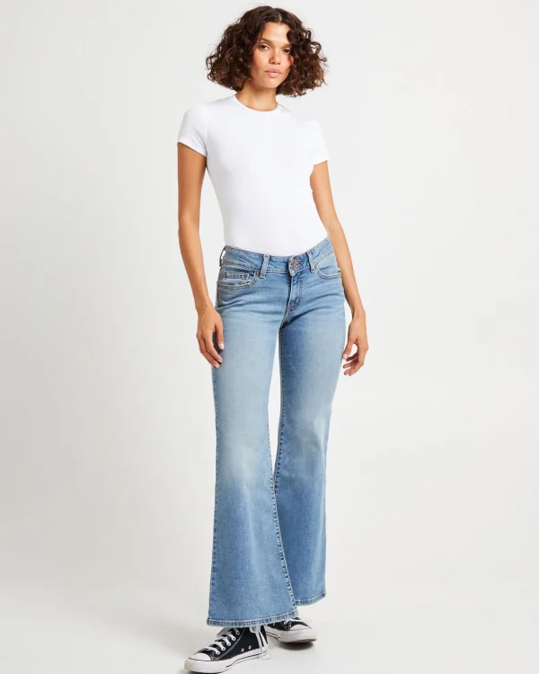 Cheap LEVIS Superflow Flare Jeans The Big Day