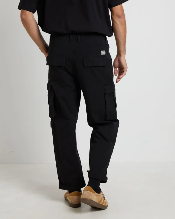 Cheap SPENCER PROJECT Surplus Ripstop Cargo Pants In Black