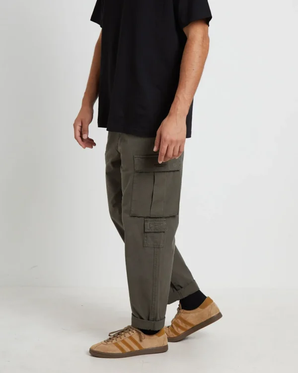 Fashion SPENCER PROJECT Surplus Ripstop Cargo Pants In Olive Green
