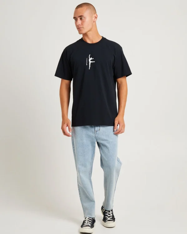 Cheap FORMER Suspension Short Sleeve T-Shirt Black