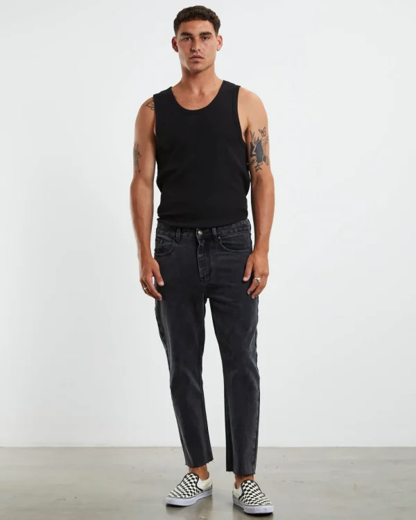 Shop INSIGHT Switch Jeans In Worker Black