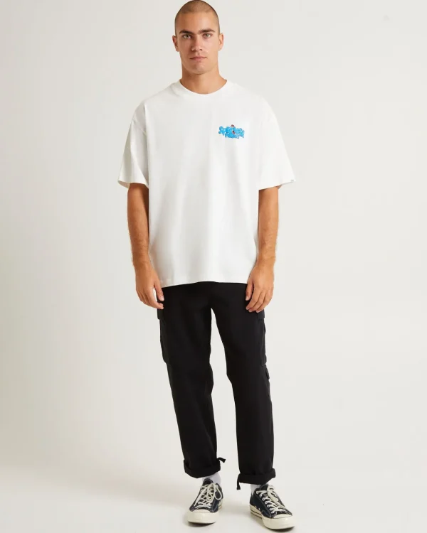 Store SPENCER PROJECT Tagger Short Sleeve T-Shirt White