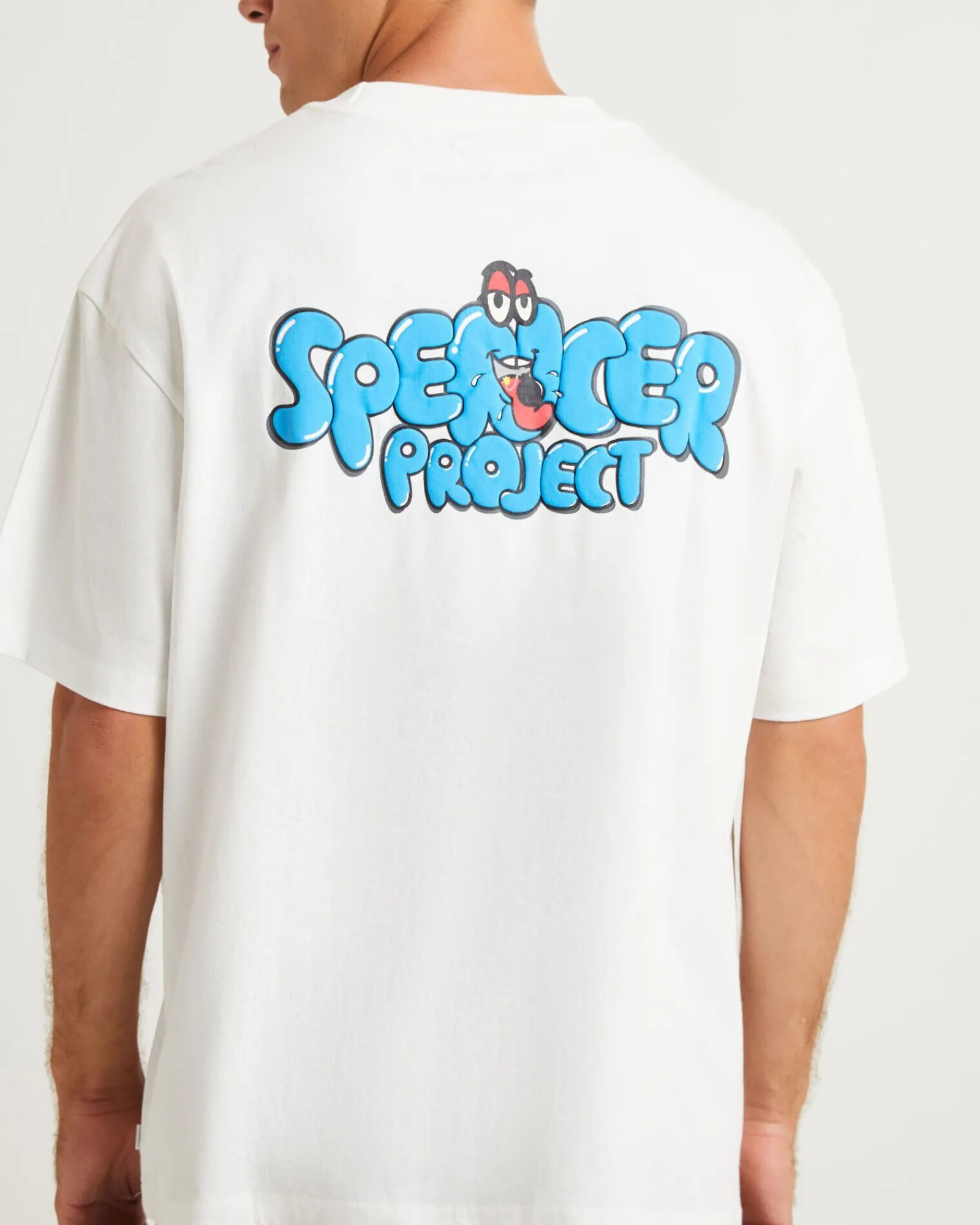 Store SPENCER PROJECT Tagger Short Sleeve T-Shirt White