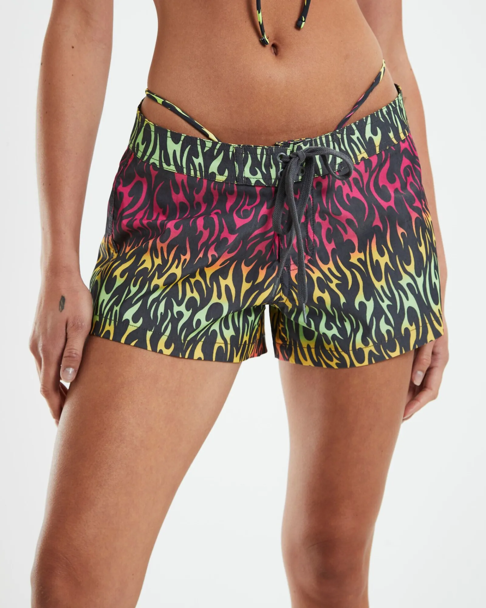 tahnee_tribal_print_lace__4.webp New INSIGHT Tahnee Tribal Print Lace Up Boardshorts Assorted