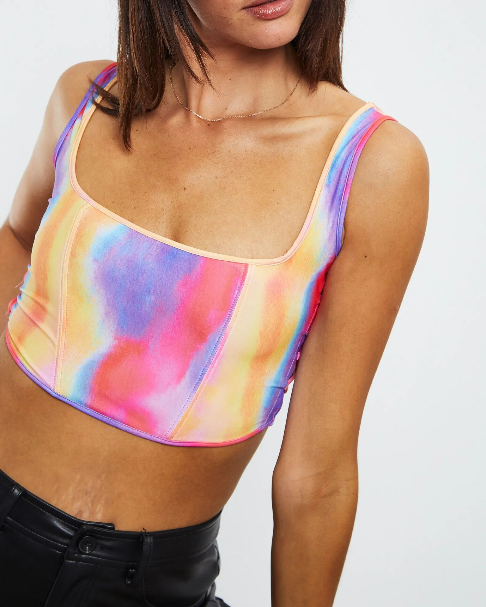 tampa_strappy_corset_suns_4.webp Best LOVE NOTES Tampa Strappy Corset Sunset