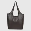 New PETA AND JAIN Tayla Bag In Choc Pebble