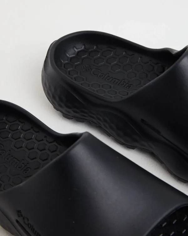 Hot COLUMBIA Thrive Revive Slides In Black