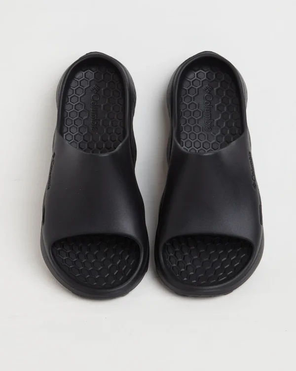 Hot COLUMBIA Thrive Revive Slides In Black