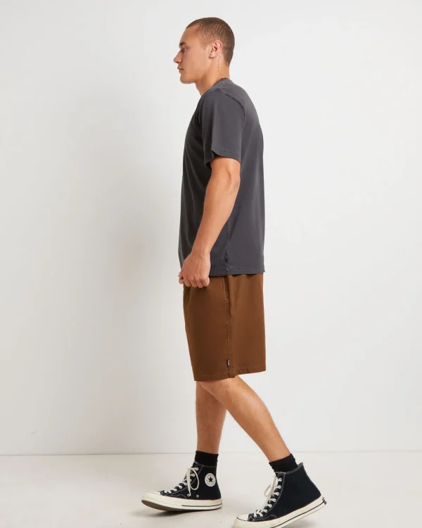 Best Sale AFENDS Thrown Out Recycled Retro Fit T-Shirt In Stone Black