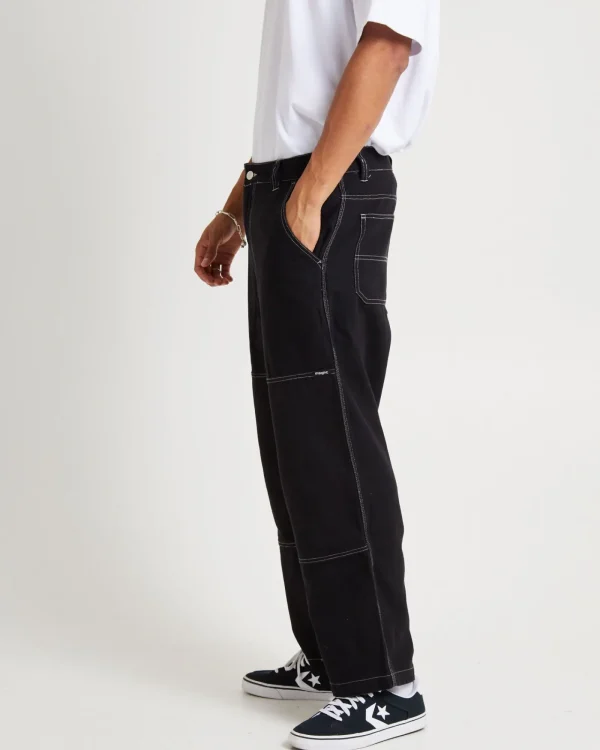 Hot INSIGHT Timer Canvas Double Knee Pants Brown