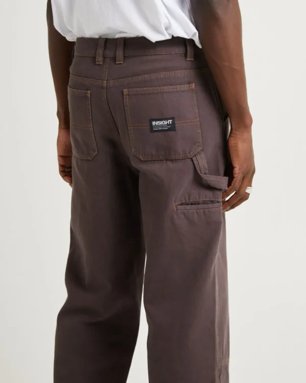 Discount INSIGHT Timer Canvas Double Knee Pants Brown