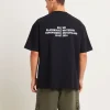 Hot BLACK NOISE WHITE RAIN Tour Short Sleeve T-Shirt In White