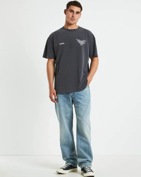 New INSIGHT Transform Short Sleeve T-Shirt In Vintage Black