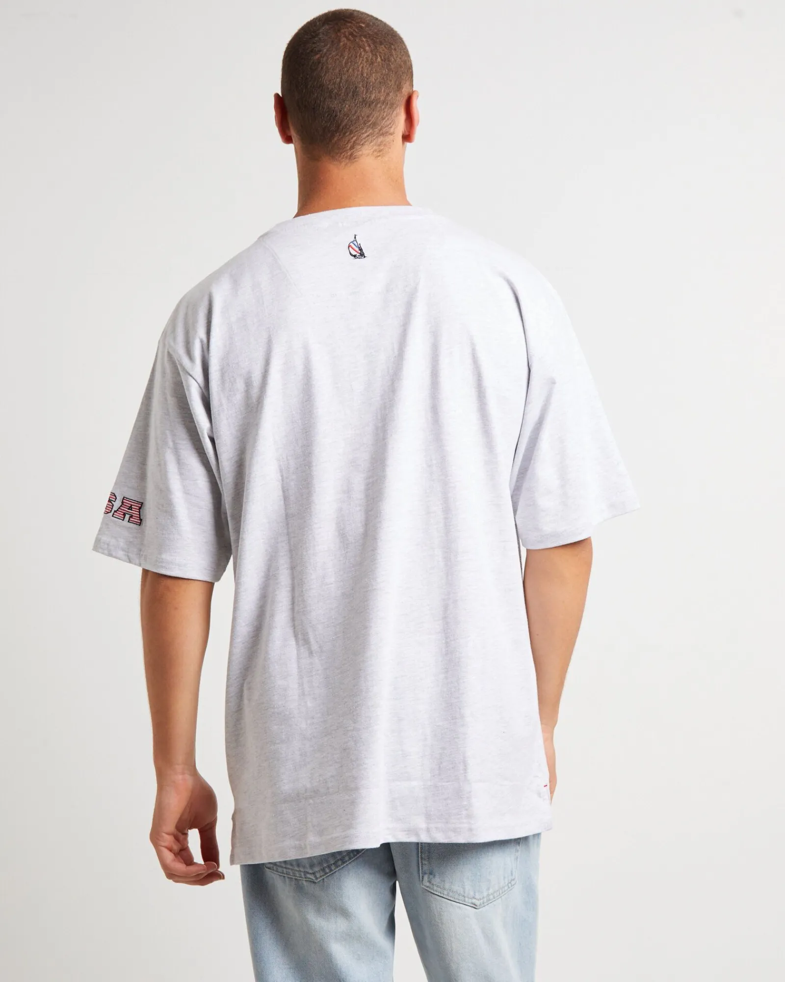 trela_short_sleeve_tshirt_1.webp Hot NAUTICA Trela Short Sleeve T-Shirt In Ice Marle Grey
