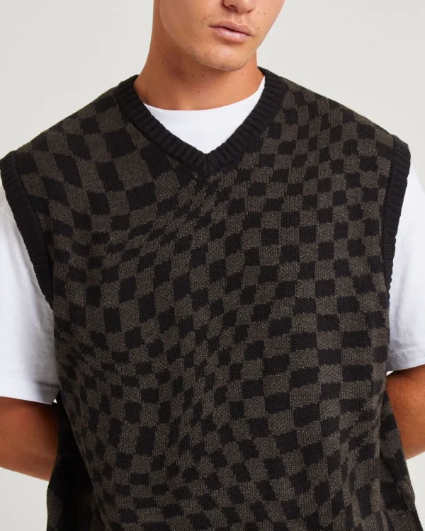 Outlet INSIGHT Tripped Out Knitted Vest