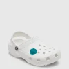 Discount CROCS Turquoise Seashell Jibbit