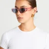 Online LE SPECS Under Wraps Sunglasses In Pink/Teal Mono