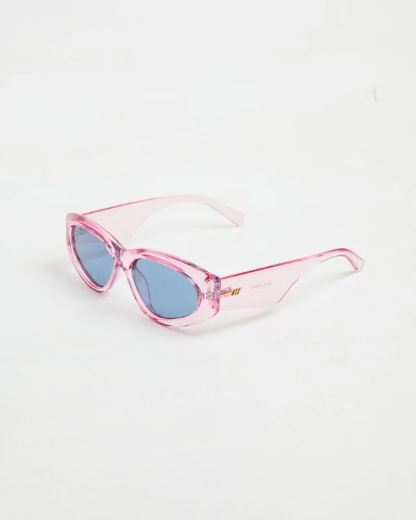 Online LE SPECS Under Wraps Sunglasses In Pink/Teal Mono