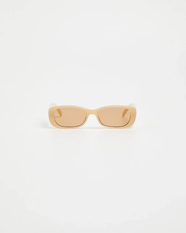 Outlet LE SPECS Unreal Sunglasses Latte/Light Brown