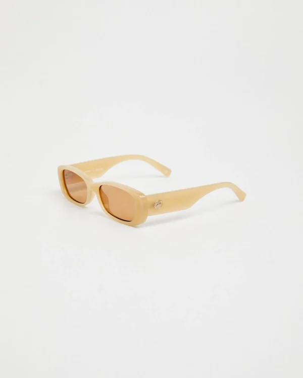 Outlet LE SPECS Unreal Sunglasses Latte/Light Brown