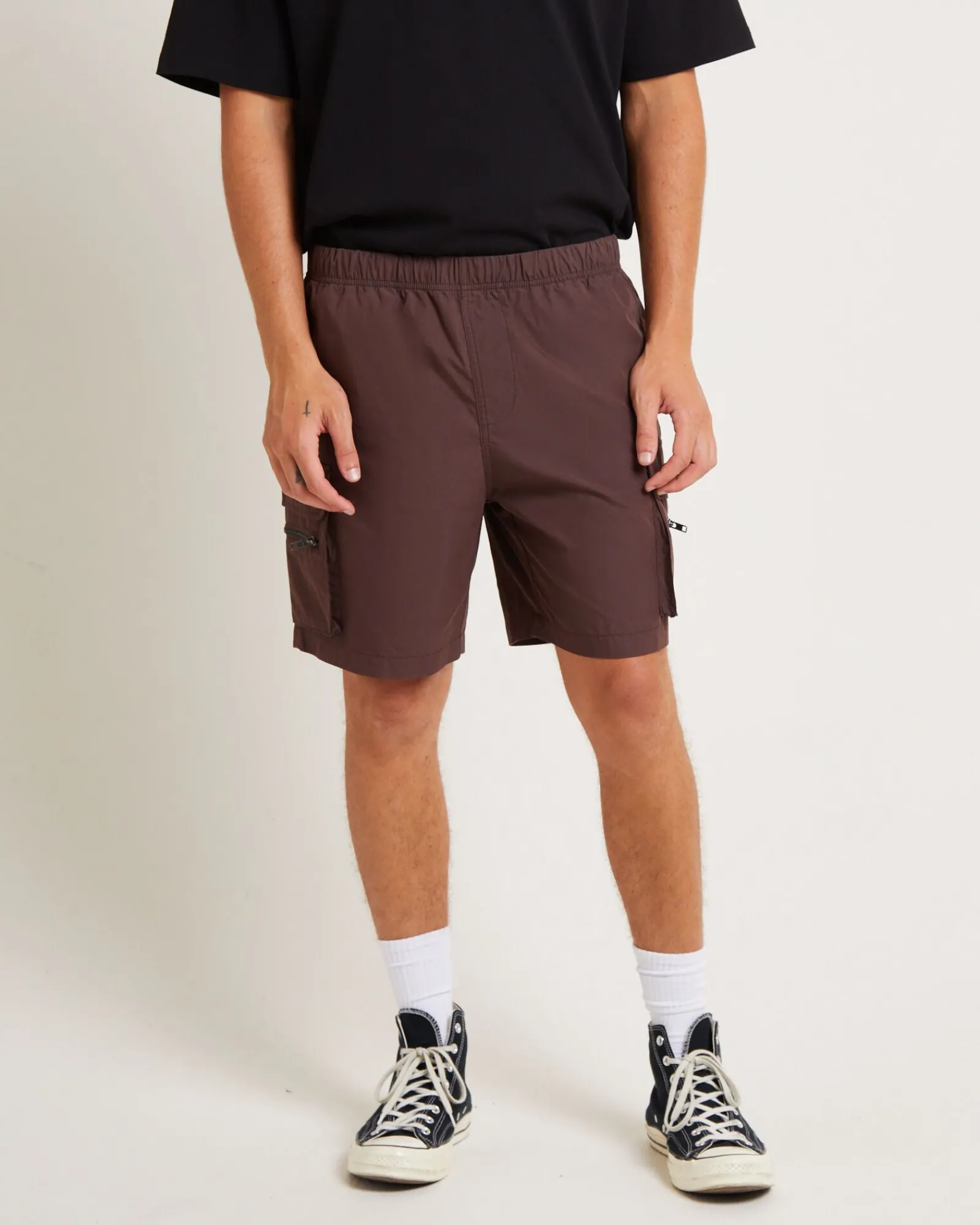 utility_shorts_in_umber_b_3.webp Outlet STANDARD JEAN CO Utility Shorts In Umber Brown