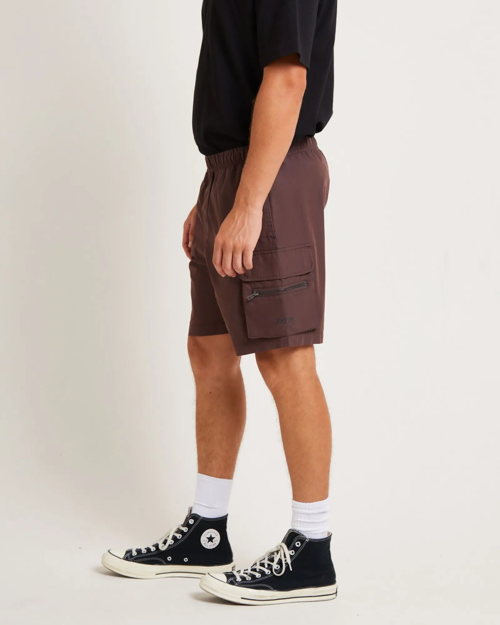 utility_shorts_in_umber_b_4.webp Outlet STANDARD JEAN CO Utility Shorts In Umber Brown
