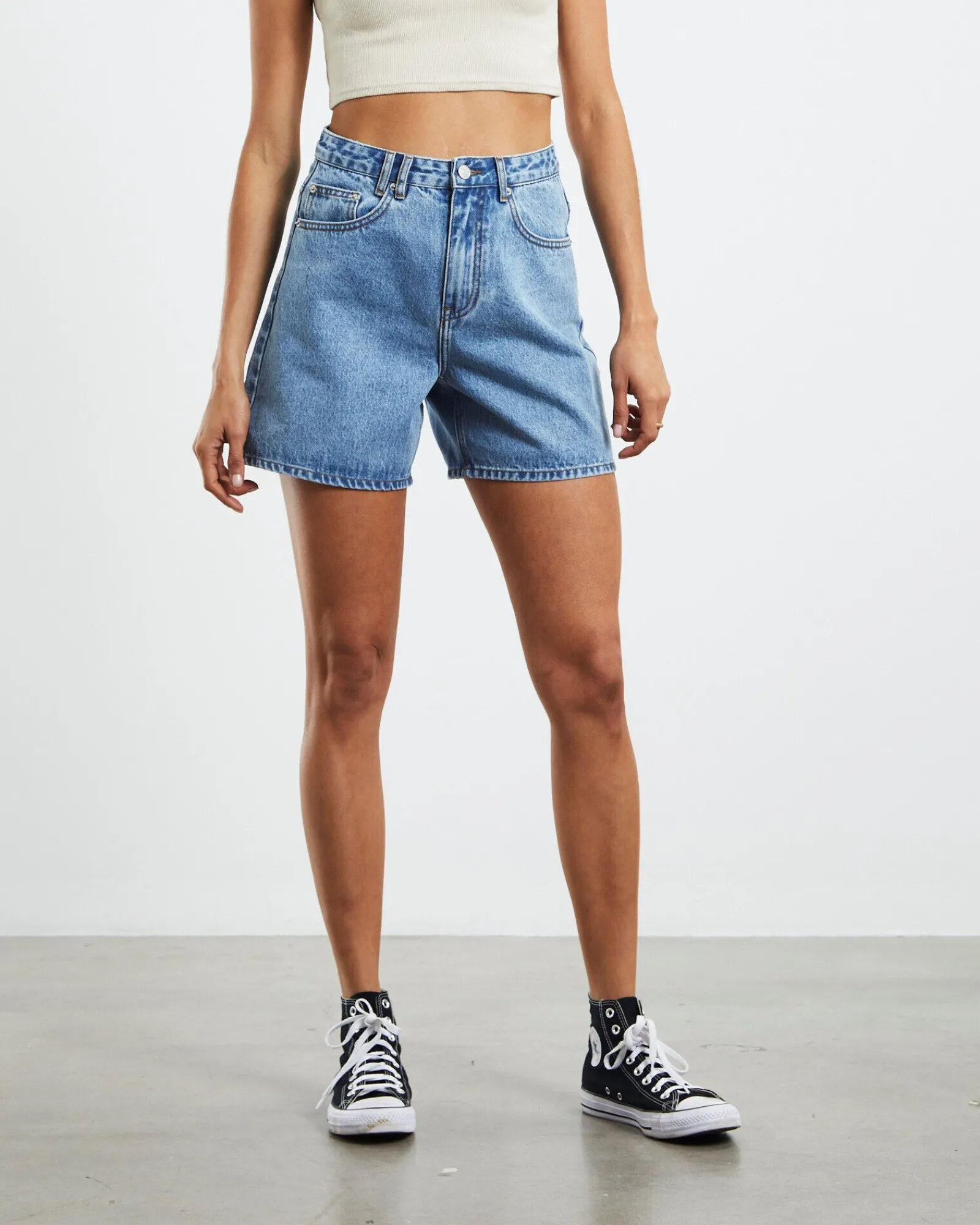 Best Sale INSIGHT Vinnie Vintage Clean Shorts Blue Crush